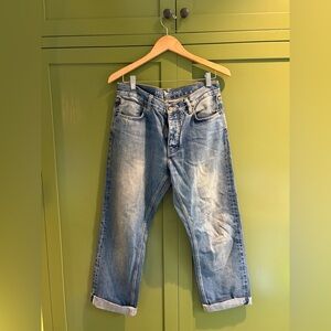 MiH Jeans The Phoebe Jean mid rise, slouch leg size 28